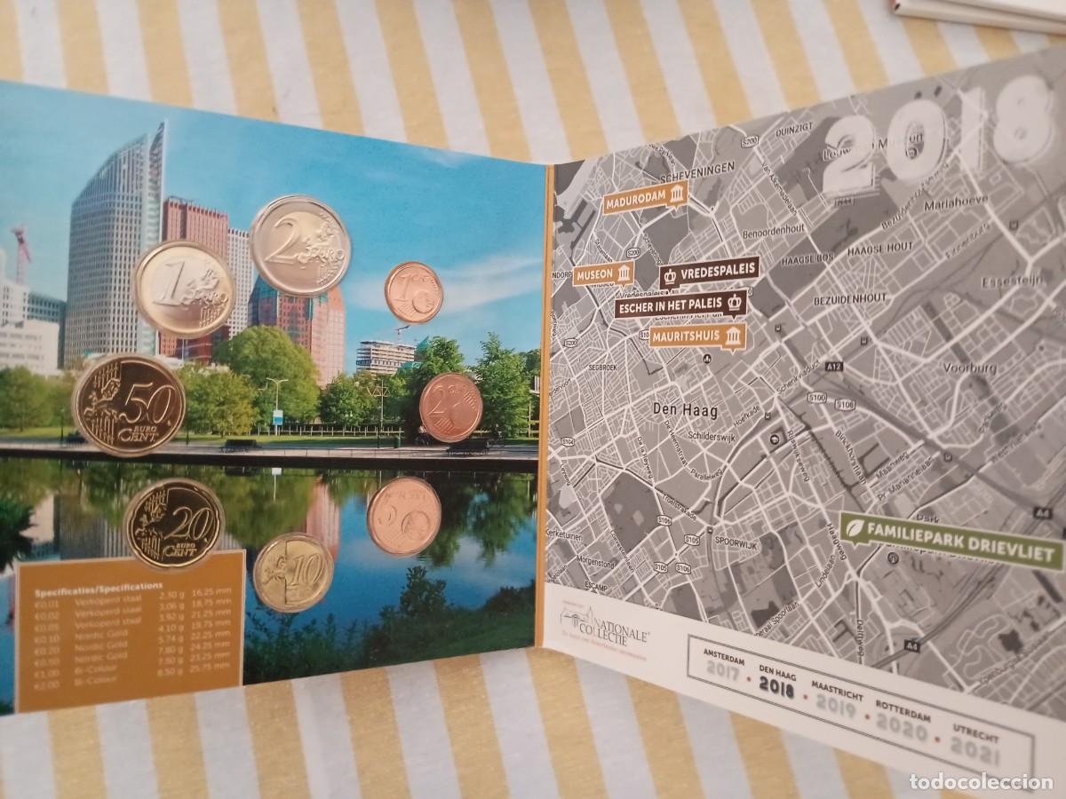 Monedas antiguas de Europa: Holanda a&ntilde;o 2018 cartera 8 monedas 1 c&eacute;ntimo a 2 euros &euro;