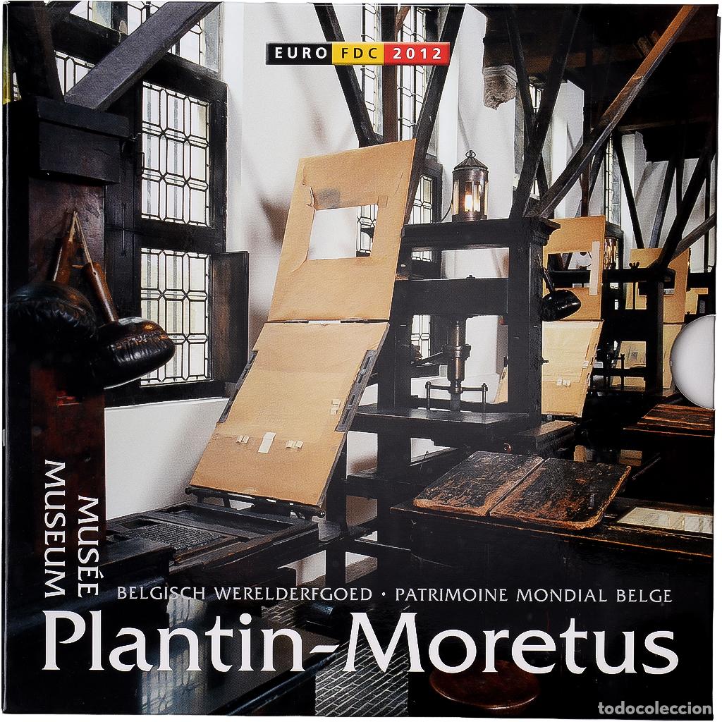 Monedas antiguas de Europa: [#1545359] B&eacute;lgica, Coffret 1c. &agrave; 2&euro; + jeton, euro set - Plantin-Moretus, s&eacute;rie FDC