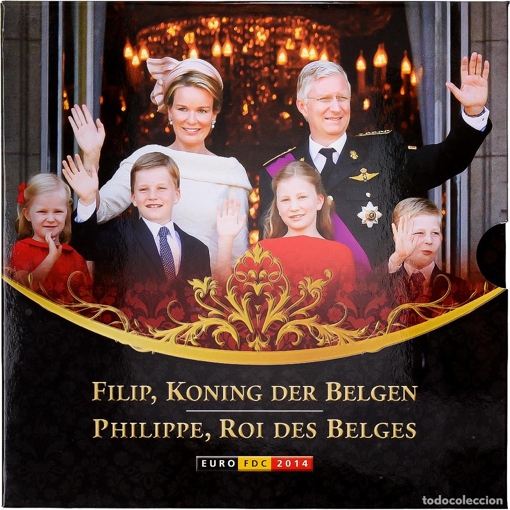 Monedas antiguas de Europa: [#1545360] B&eacute;lgica, Coffret 1c. &agrave; 2&euro; + jeton, Philip, King of the Belgians, s&eacute;rie FDC