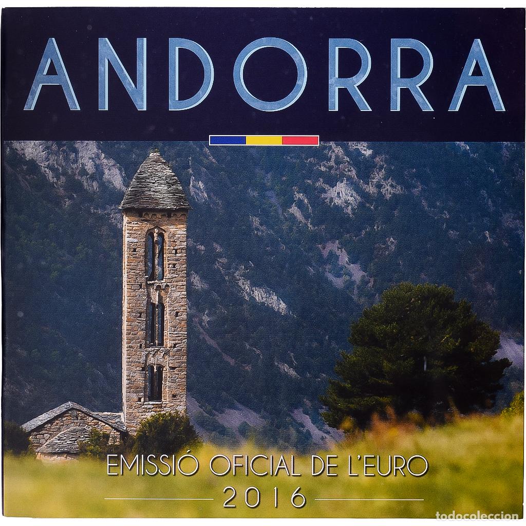 Monedas antiguas de Europa: [#1545367] Andorra, Coffret 1c. &agrave; 2&euro;, s&eacute;rie FDC, 2016, Madrid, Sin informaci&oacute;n, FDC