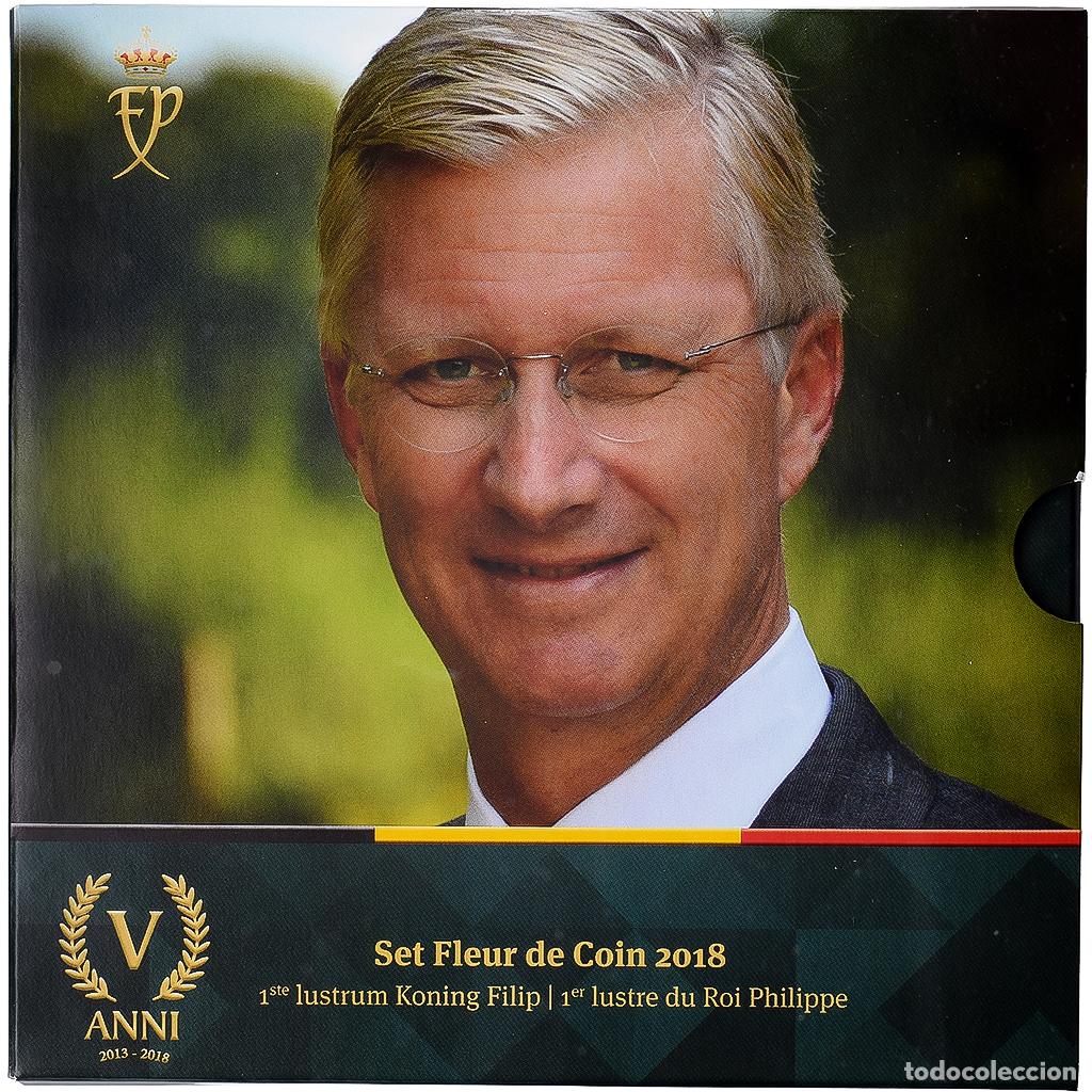 Monedas antiguas de Europa: [#1545364] B&eacute;lgica, Coffret 1c. &agrave; 2&euro; + jeton, Philip, King of the Belgians, s&eacute;rie FDC