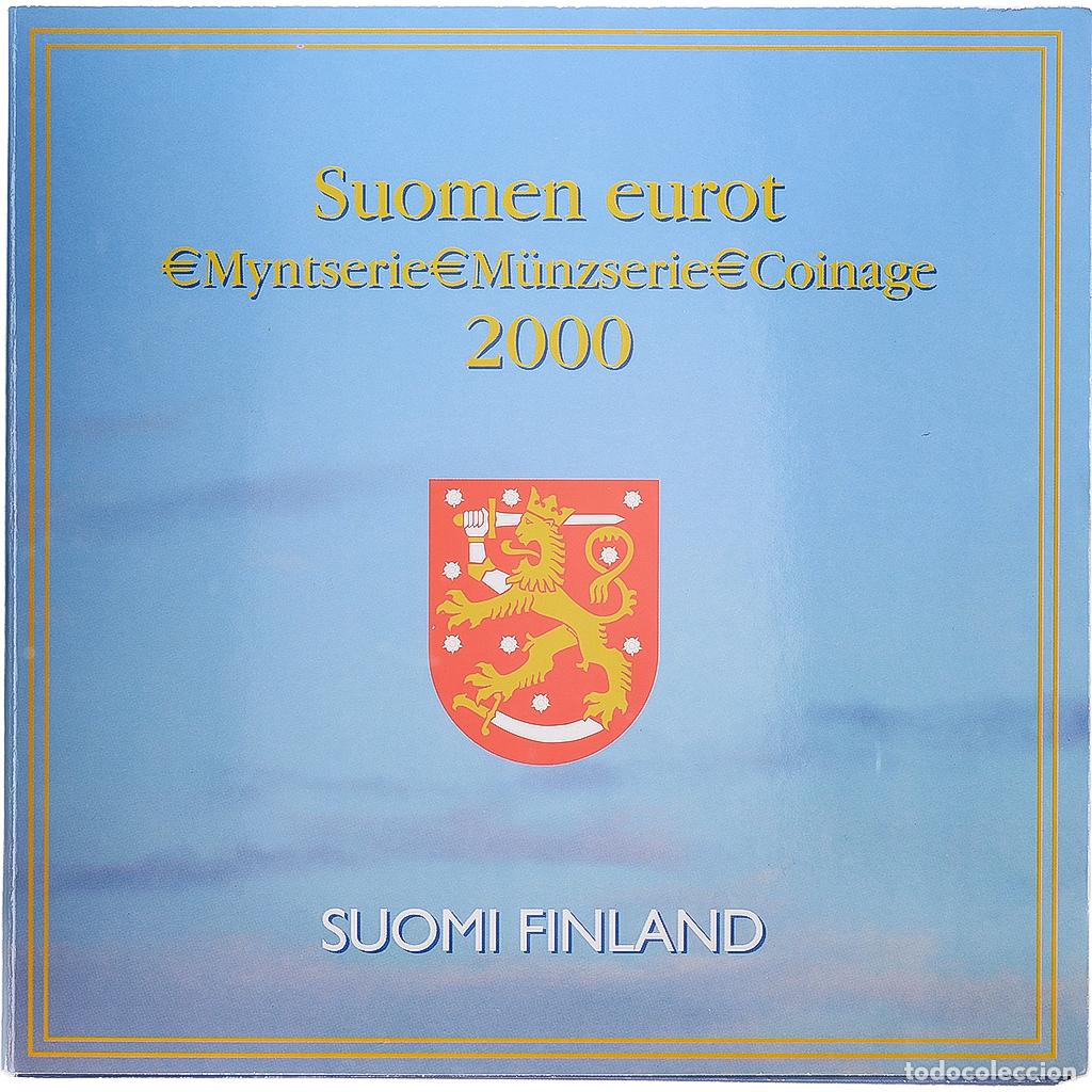 Monedas antiguas de Europa: [#1545370] Finlandia, Coffret 1c. &agrave; 2&euro;, s&eacute;rie FDC, 2000, Vantaa, Sin informaci&oacute;n, FDC