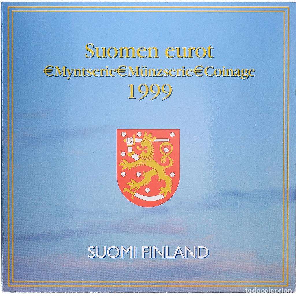 Monedas antiguas de Europa: [#1545369] Finlandia, Coffret 1c. &agrave; 2&euro;, s&eacute;rie FDC, 1999, Vantaa, Sin informaci&oacute;n, FDC