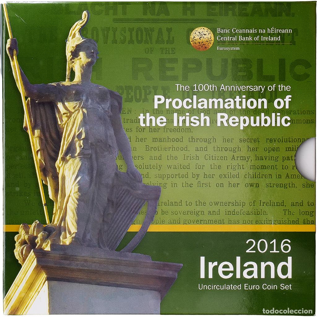 Monedas antiguas de Europa: [#1545374] REP&Uacute;BLICA DE IRLANDA, Set 1 ct. - 2 Euro + 2&euro;, Proclamation of Irish