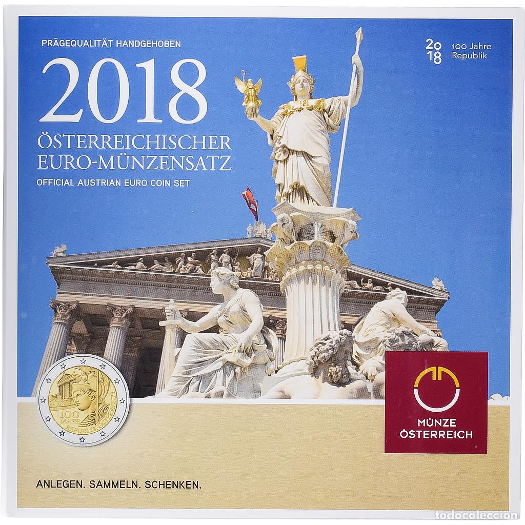Monedas antiguas de Europa: [#1545380] Austria, Set 1 ct. - 2 Euro, s&eacute;rie FDC, 2018, Vienne, Sin informaci&oacute;n, FDC