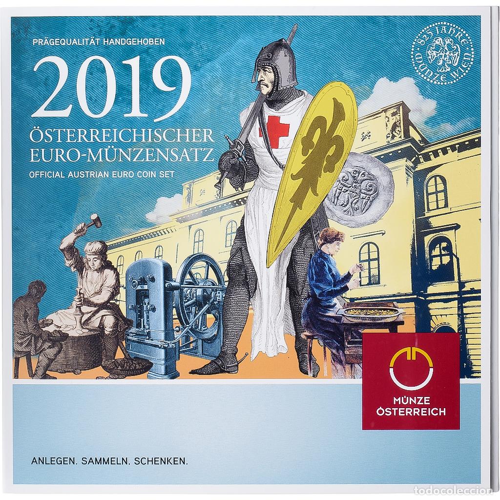 Monedas antiguas de Europa: [#1545381] Austria, Set 1 ct. - 2 Euro, s&eacute;rie FDC, 2019, Vienne, Sin informaci&oacute;n, FDC