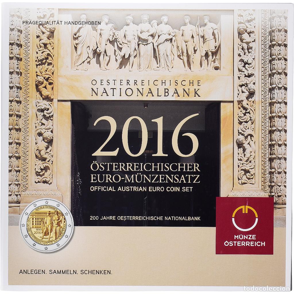 Monedas antiguas de Europa: [#1545383] Austria, Set 1 ct. - 2 Euro, 200th Anniversary - National Bank, s&eacute;rie FDC