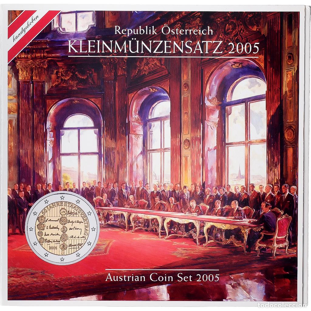 Monedas antiguas de Europa: [#1545385] Austria, Set 1 ct. - 2 Euro, s&eacute;rie FDC, 2005, Vienne, Sin informaci&oacute;n, FDC