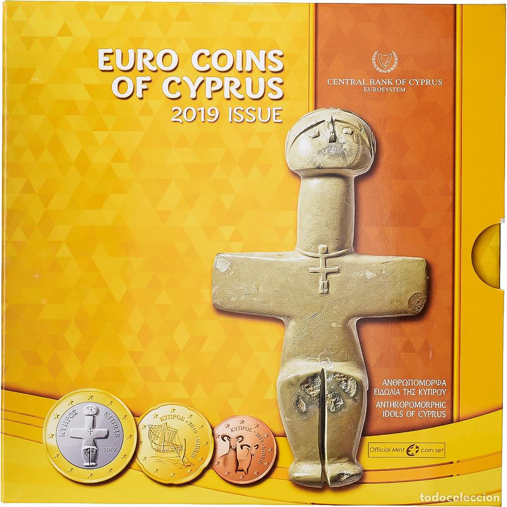 Monedas antiguas de Europa: [#1545386] Chipre, Set 1 ct. - 2 Euro, Idols, s&eacute;rie FDC, 2019, Athens, Sin informaci&oacute;n