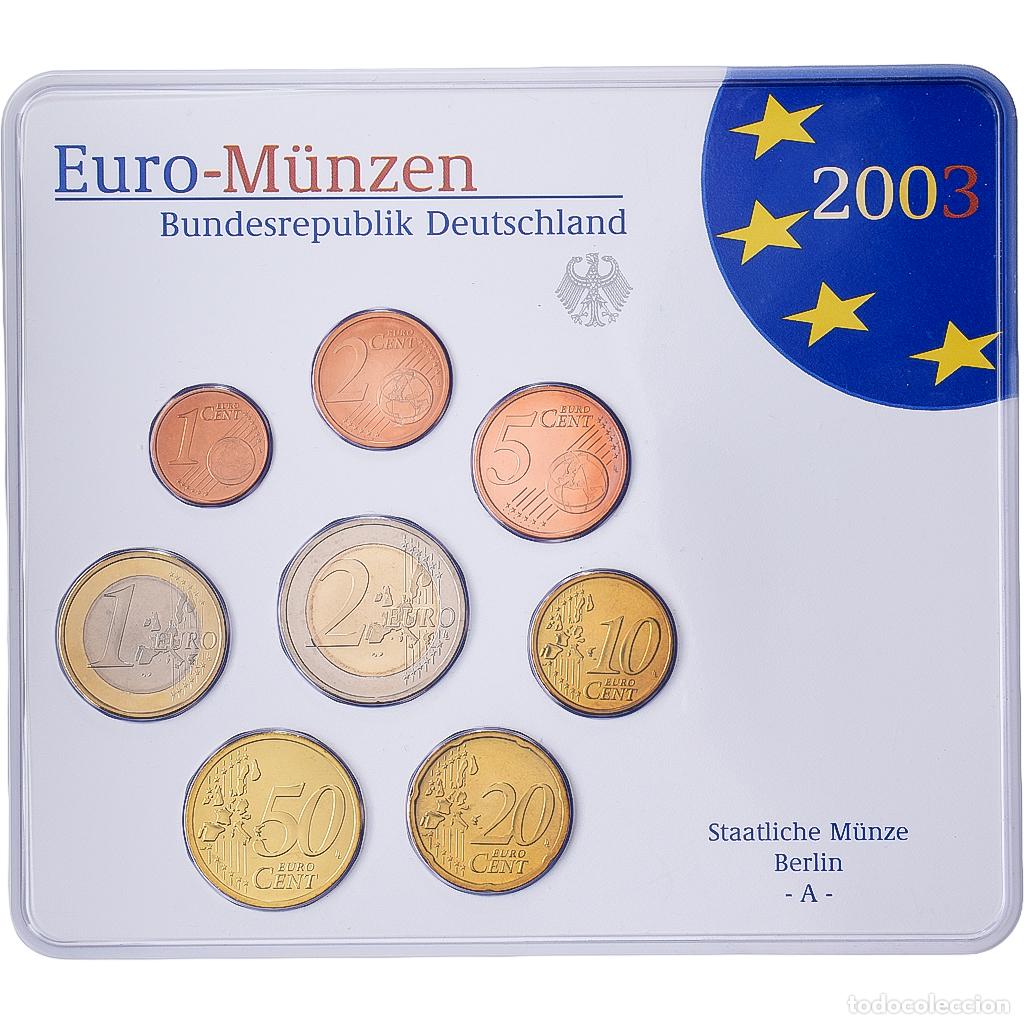 Monedas antiguas de Europa: [#1545394] Alemania, Set 1 ct. - 2 Euro, s&eacute;rie FDC, 2003, Berlin, Sin informaci&oacute;n, FDC