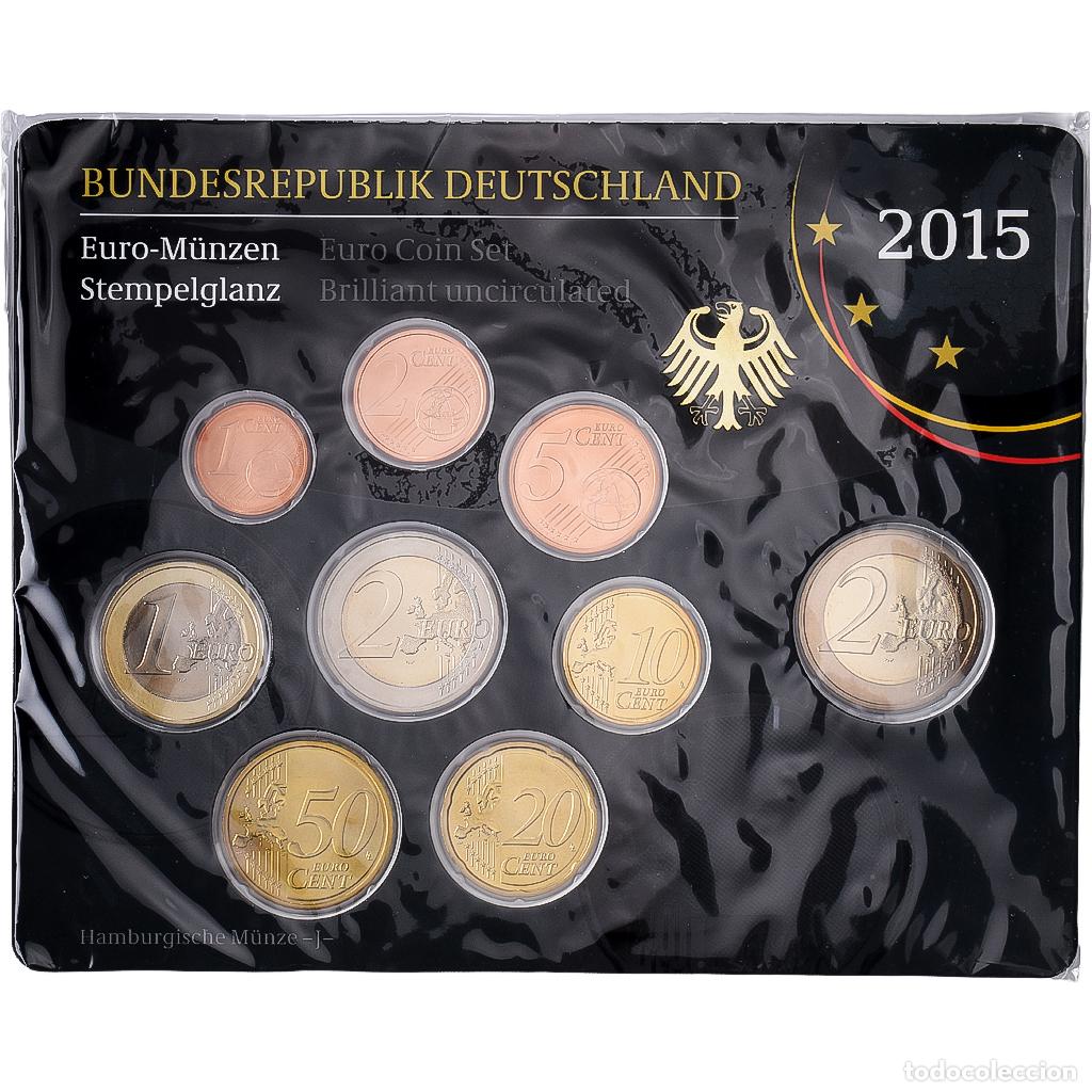 Monedas antiguas de Europa: [#1545406] Alemania, Set 1 ct. - 2 Euro + 2&euro;, Hessen, S&eacute;rie BU, 2015, Hamburg, Sin