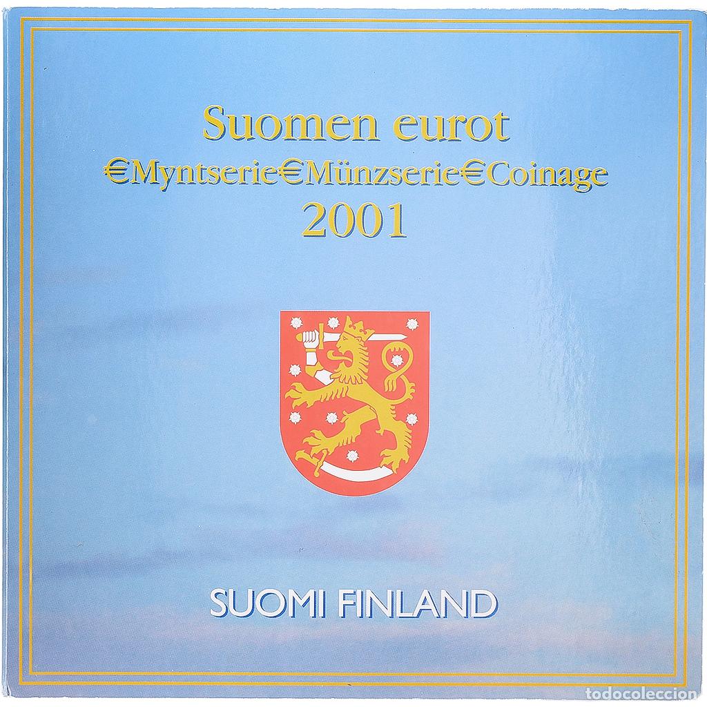 Monedas antiguas de Europa: [#1545418] Finlandia, Coffret 1c. &agrave; 2&euro;, s&eacute;rie FDC, 2001, Vantaa, Sin informaci&oacute;n, FDC