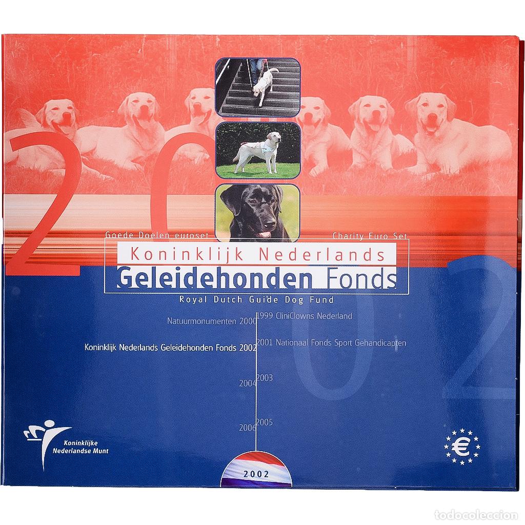 Monedas antiguas de Europa: [#1545413] Pa&iacute;ses Bajos, Set 1 ct. - 2 Euro, Geleidehonden Fonds, s&eacute;rie FDC, 2002