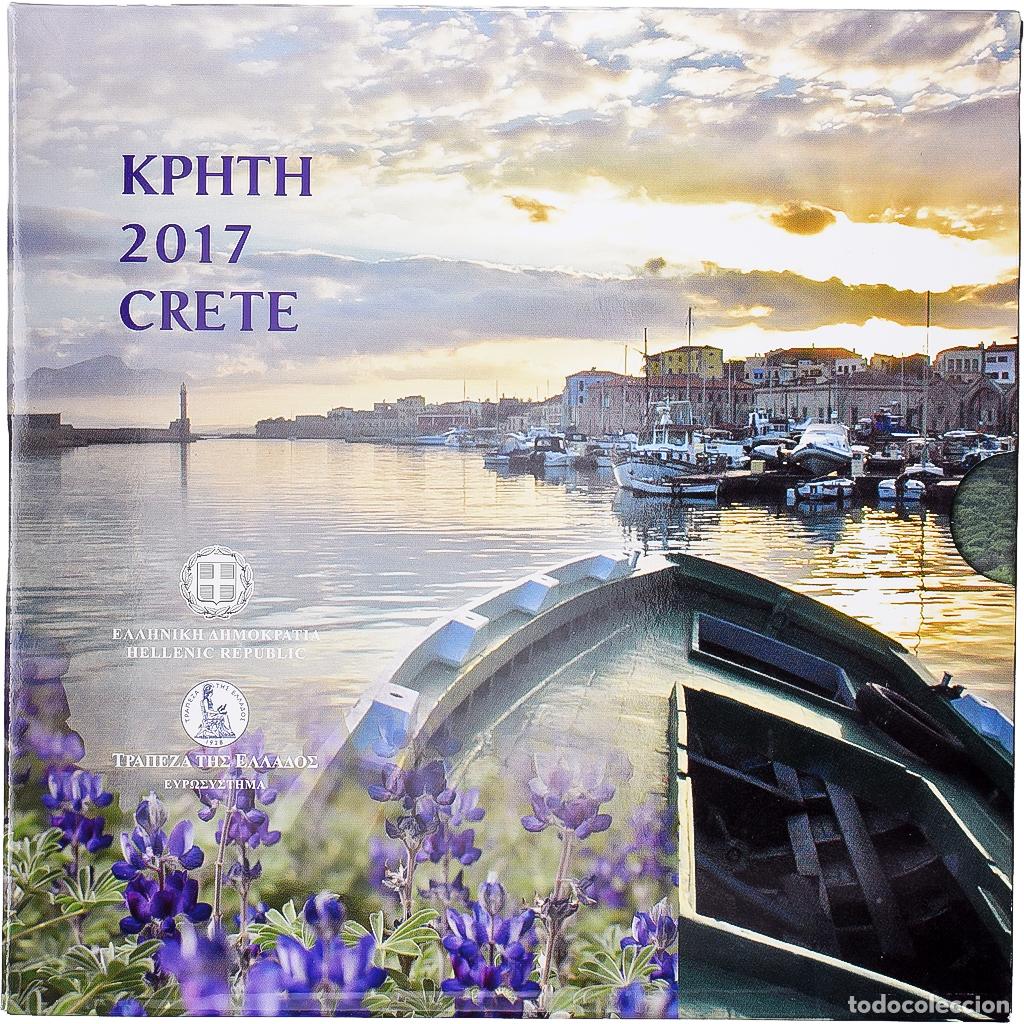 Monedas antiguas de Europa: [#1545420] Grecia, Set 1 ct. - 2 Euro, Crete, S&eacute;rie BU, 2017, Athens, Sin informaci&oacute;n