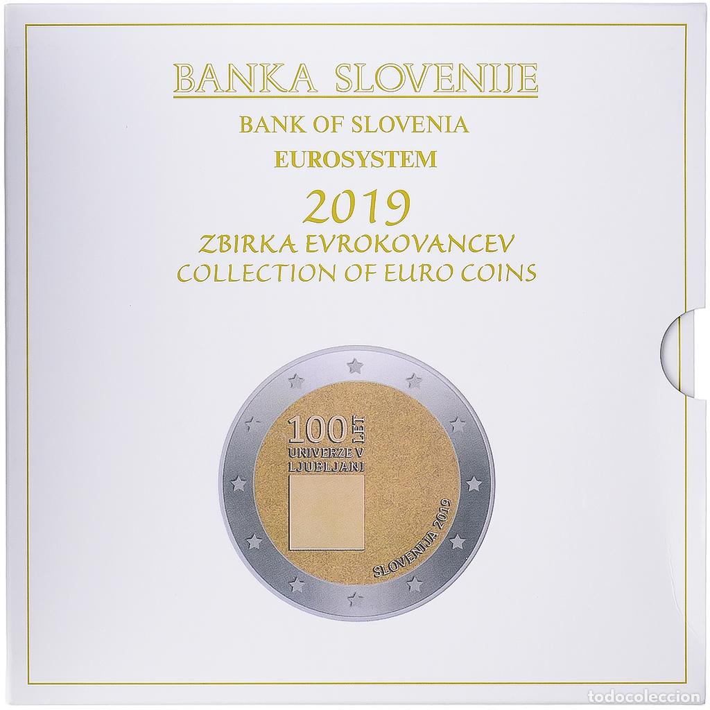Monedas antiguas de Europa: [#1545434] Eslovenia, Set 1 ct. - 2 Euro + 3 Euro, University Ljubljana, S&eacute;rie BU, 2019
