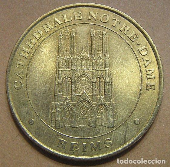 Monedas antiguas de Europa: FRANCIA - MEDALLA 2001 - CATEDRAL DE NOTRE-DAME (REIMS)