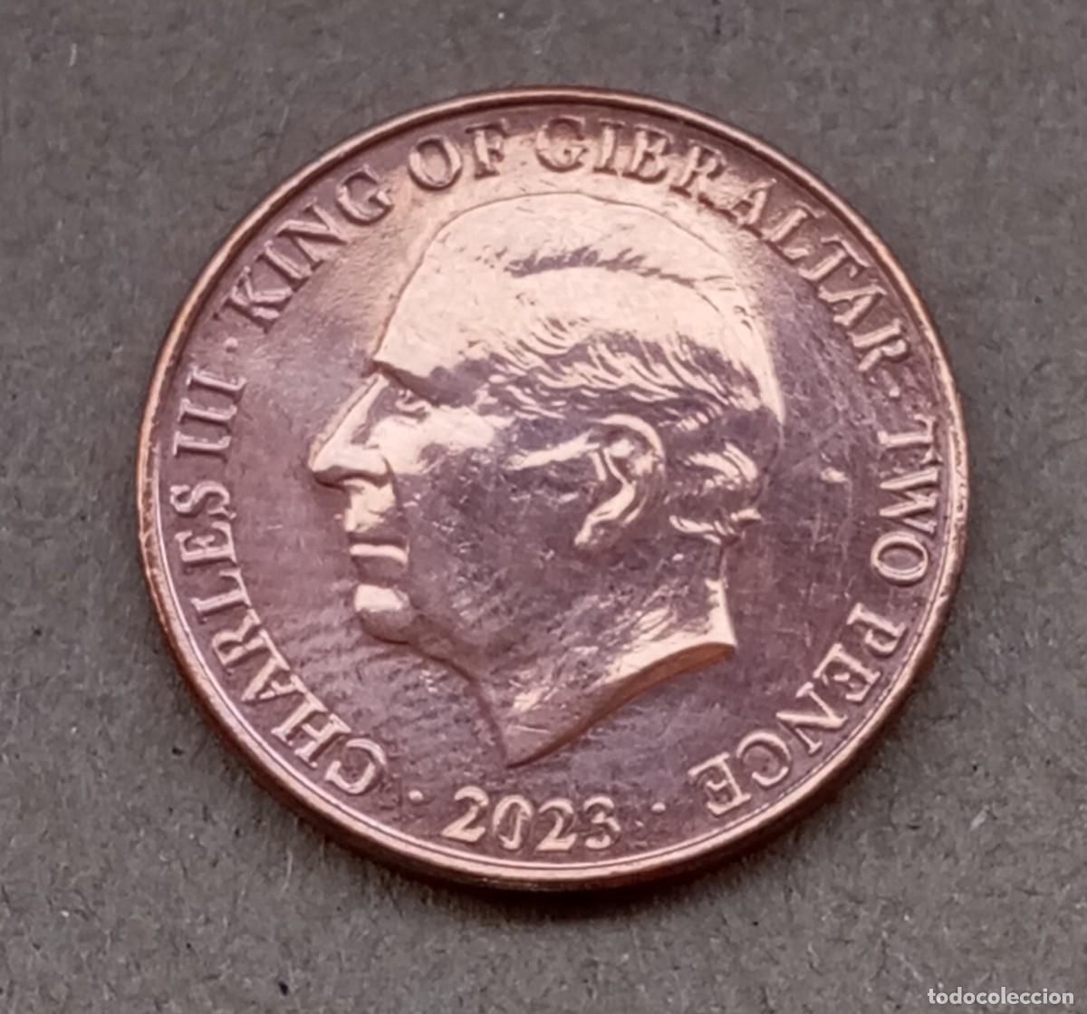 Monedas antiguas de Europa: LOTE N&ordm; 11 MONEDA DE GIBRALTAR (SIN CIRCULAR)