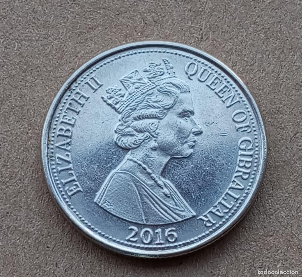 Monedas antiguas de Europa: LOTE N&ordm; 12 MONEDA DE GIBRALTAR (SIN CIRCULAR)