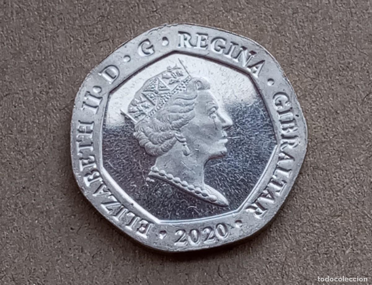 Monedas antiguas de Europa: LOTE N&ordm; 13 MONEDA DE GIBRALTAR (SIN CIRCULAR)