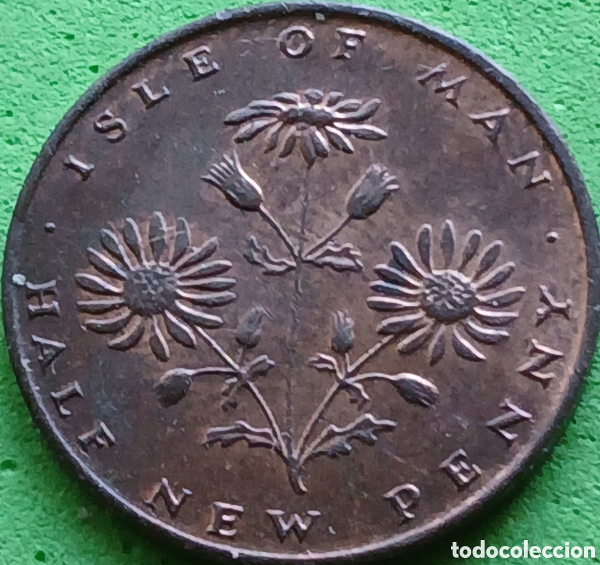 Monedas antiguas de Europa: Isle of Man half new penny 1971 km#19
