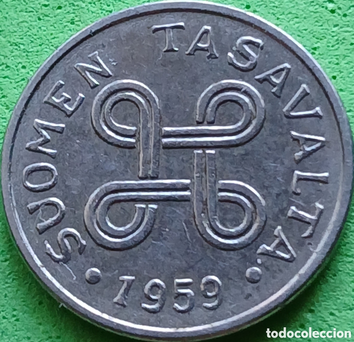 Monedas antiguas de Europa: Finlandia 1 marco 1959 km#36a