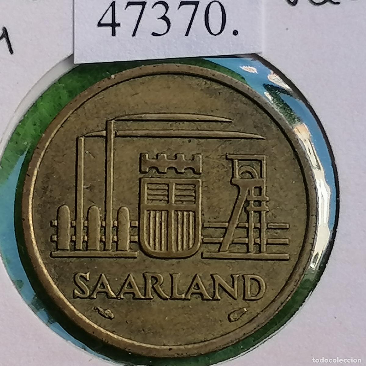 Monedas antiguas de Europa: Alemania Sarre (Saarland) 20 franken 1954, Ocupacion Francesa, francos 19-05 SMV, Alfonso XIII , 13