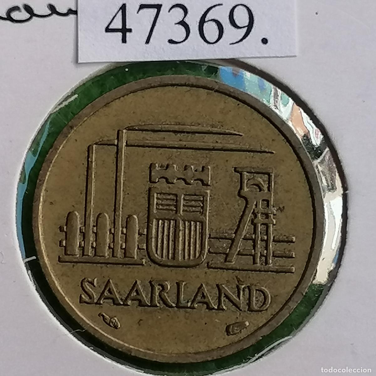 Monedas antiguas de Europa: Alemania Sarre (Saarland) 10 franken 1954, Ocupacion Francesa, francos 19-05 SMV, Alfonso XIII , 13