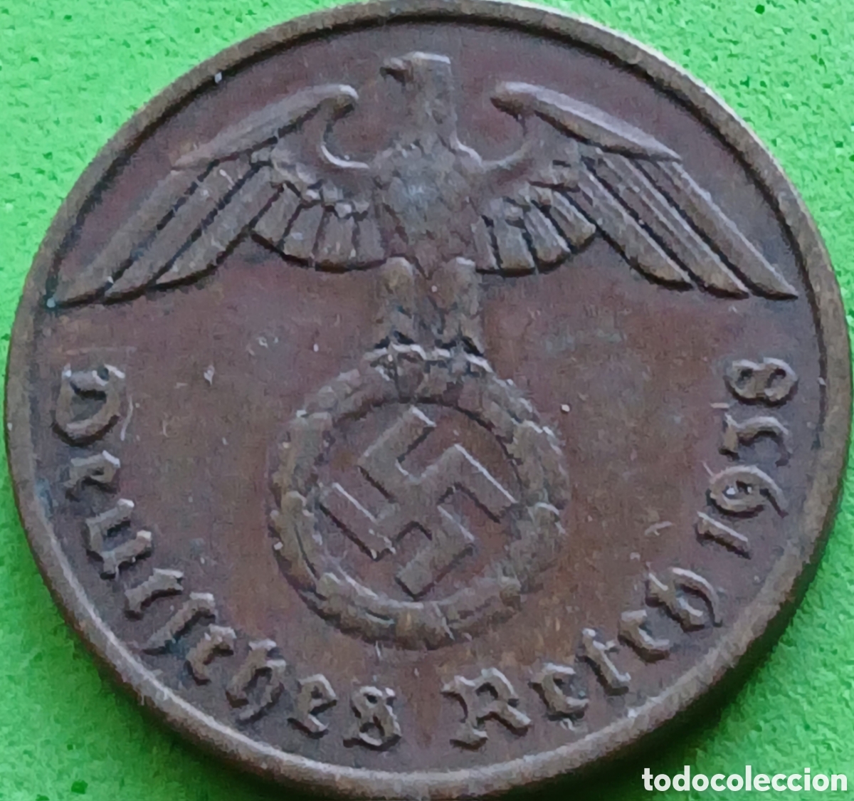 Monedas antiguas de Europa: Alemania Tercer Reich 2 reichspfennig 1938 A km#90