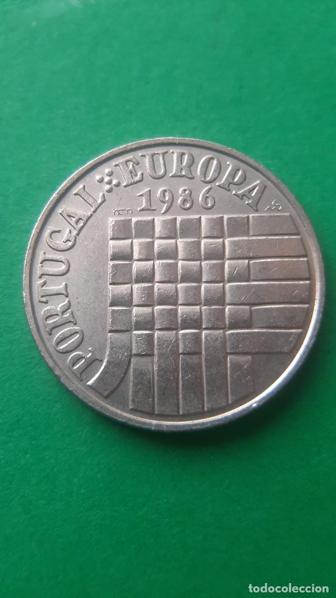 Monedas antiguas de Europa: (PORTUGAL)(1986)(CUPRONIQUEL) 25 ESCUDOS CONMEMORATIVOS DE LA ADMISI&Oacute;N AL MERCADO COM&Uacute;N EUROPEO