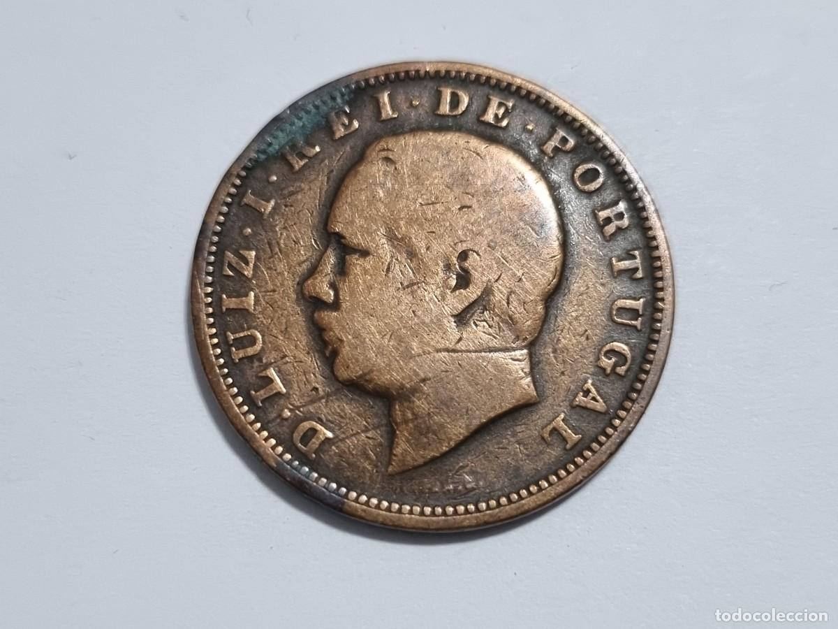 Monedas antiguas de Europa: Antigua Moneda Portuguesa Portugal 20 XX Reis 1883 Coleccionista