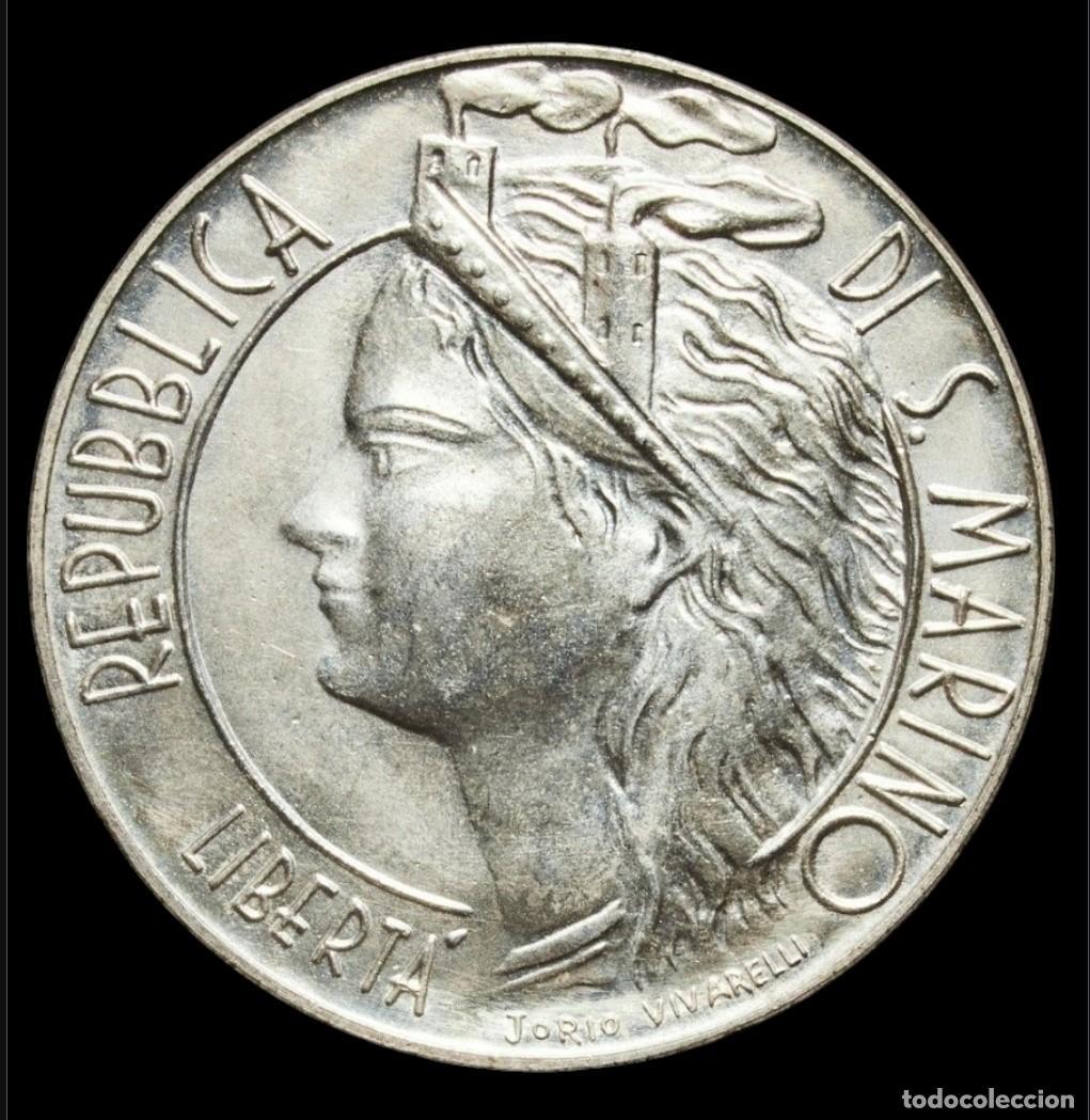 Monedas antiguas de Europa: 500 LIRE PLATA DE SAN MARINO - MUNDIAL DE F&Uacute;TBOL M&Eacute;XICO 1986