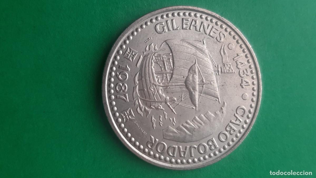 Monedas antiguas de Europa: (PORTUGAL)(1987)(CUPRONIQUEL) 100 ESCUDOS CONMEMORATIVOS GIL EANES CABO BOJADOR