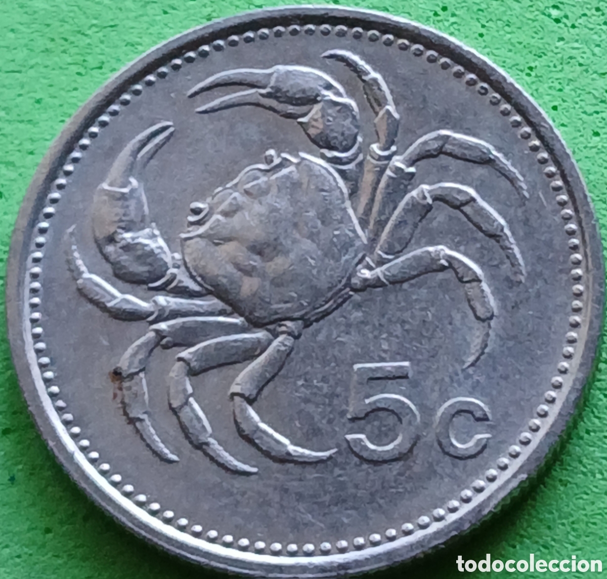 Monedas antiguas de Europa: Malta 5 cents 1986 km#77