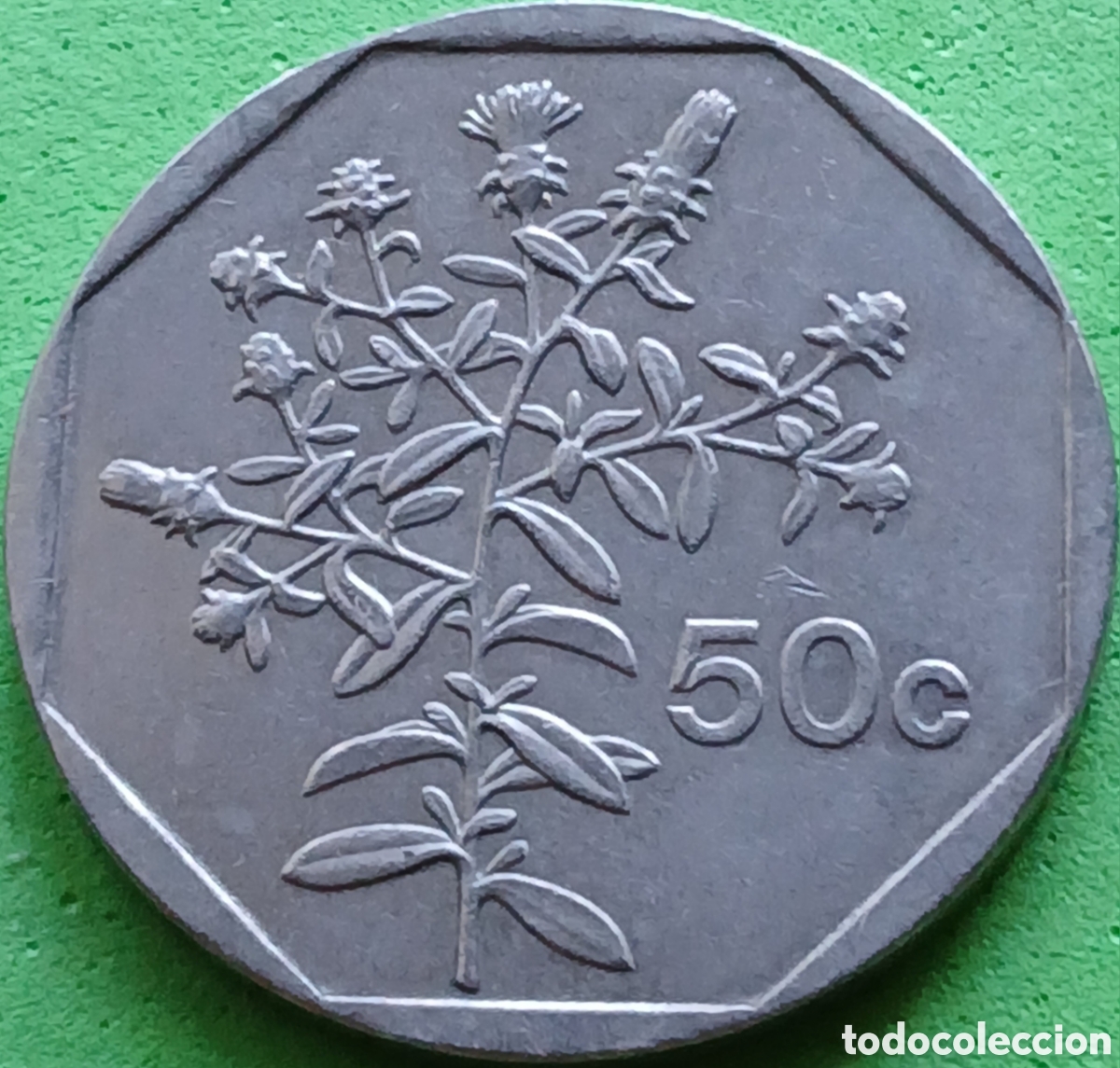 Monedas antiguas de Europa: Malta 50 cents 1995 km#98