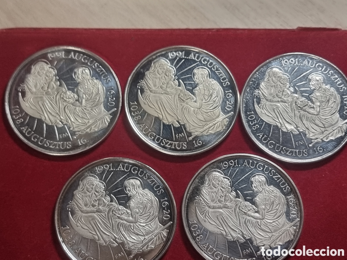 Monedas antiguas de Europa: Onzas de plata Juan Pablo II