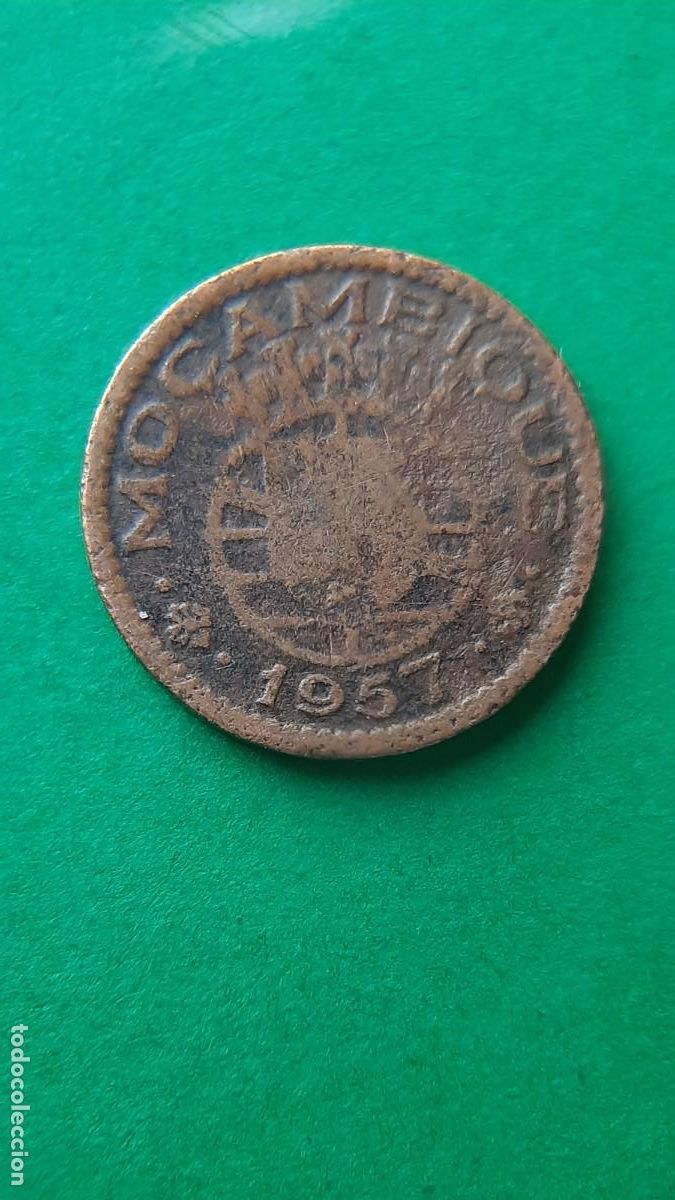 Monedas antiguas de Europa: (MOZAMBIQUE)(1957)(BRONCE) 50 CENTAVOS MOZAMBIQUE IMPERIO PORTUGU&Eacute;S