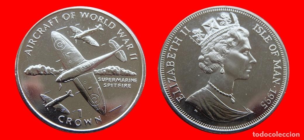 Monedas antiguas de Europa: 1 CORONA 1995 SIN CIRCULAR ISLA DE MAN-8505SC