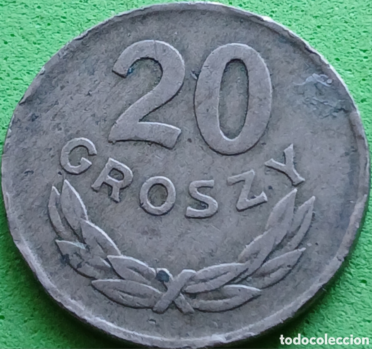 Monedas antiguas de Europa: Polonia 20 groszy 1949 Y#43