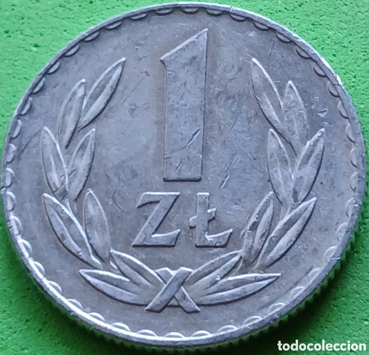 Monedas antiguas de Europa: Polonia 1 zloty 1974 Y#49.1
