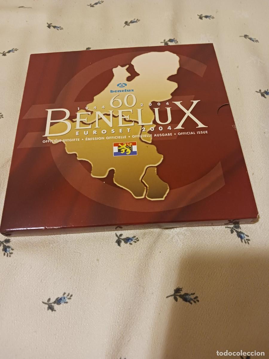 Monedas antiguas de Europa: Cartera Euroset Benelux 2004 8 valores 1 c&eacute;ntimo a 2 euros &euro; / Set B&eacute;lgica Holanda Luxemburgo