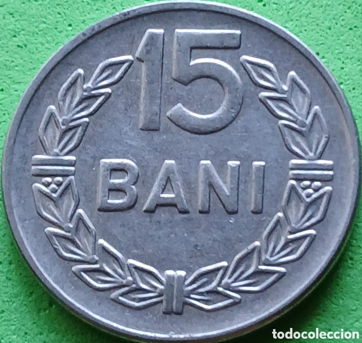 Monedas antiguas de Europa: Ruman&iacute;a 15 bani 1966 km#93