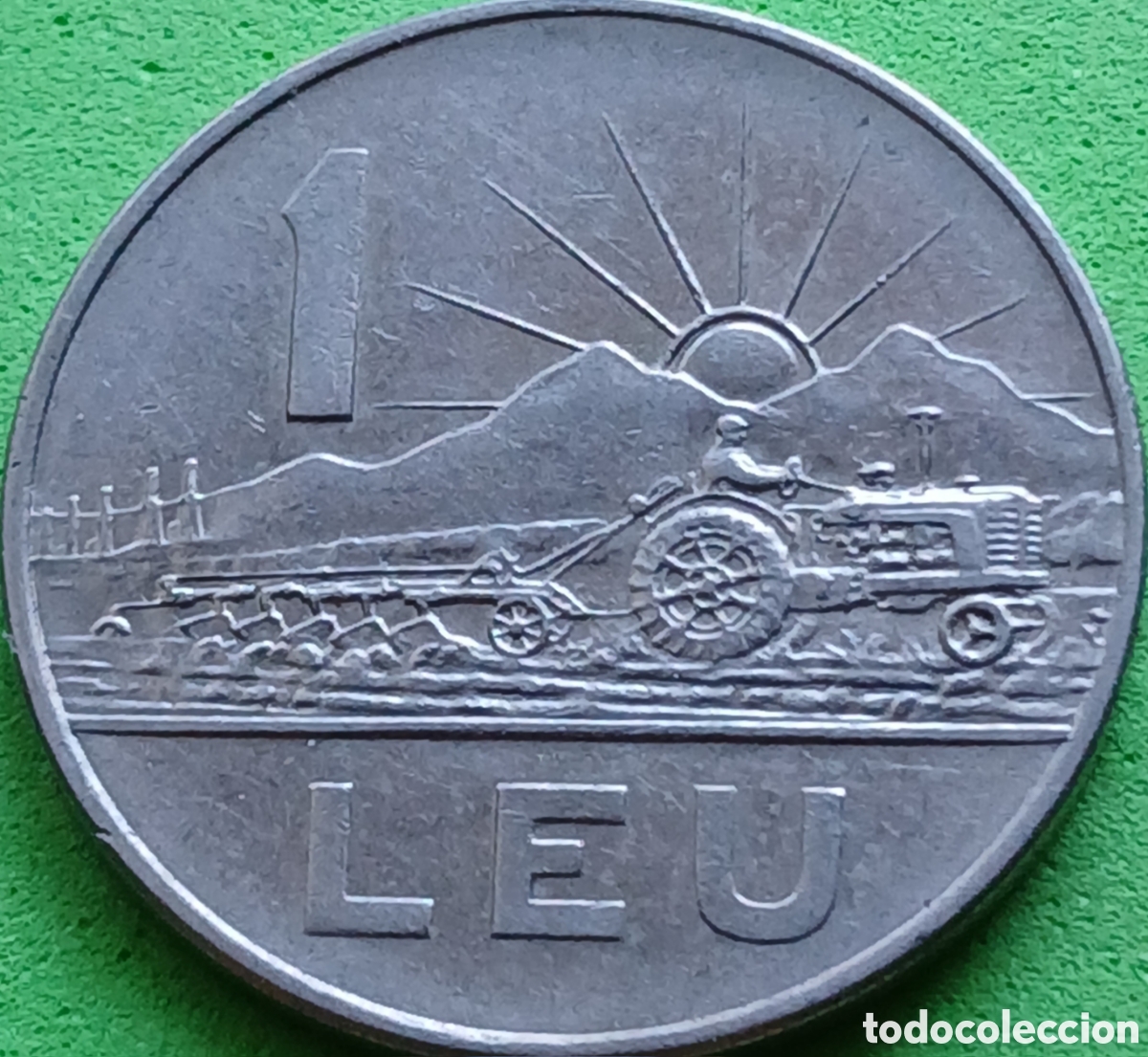 Monedas antiguas de Europa: Ruman&iacute;a 1 leu 1963 km#90