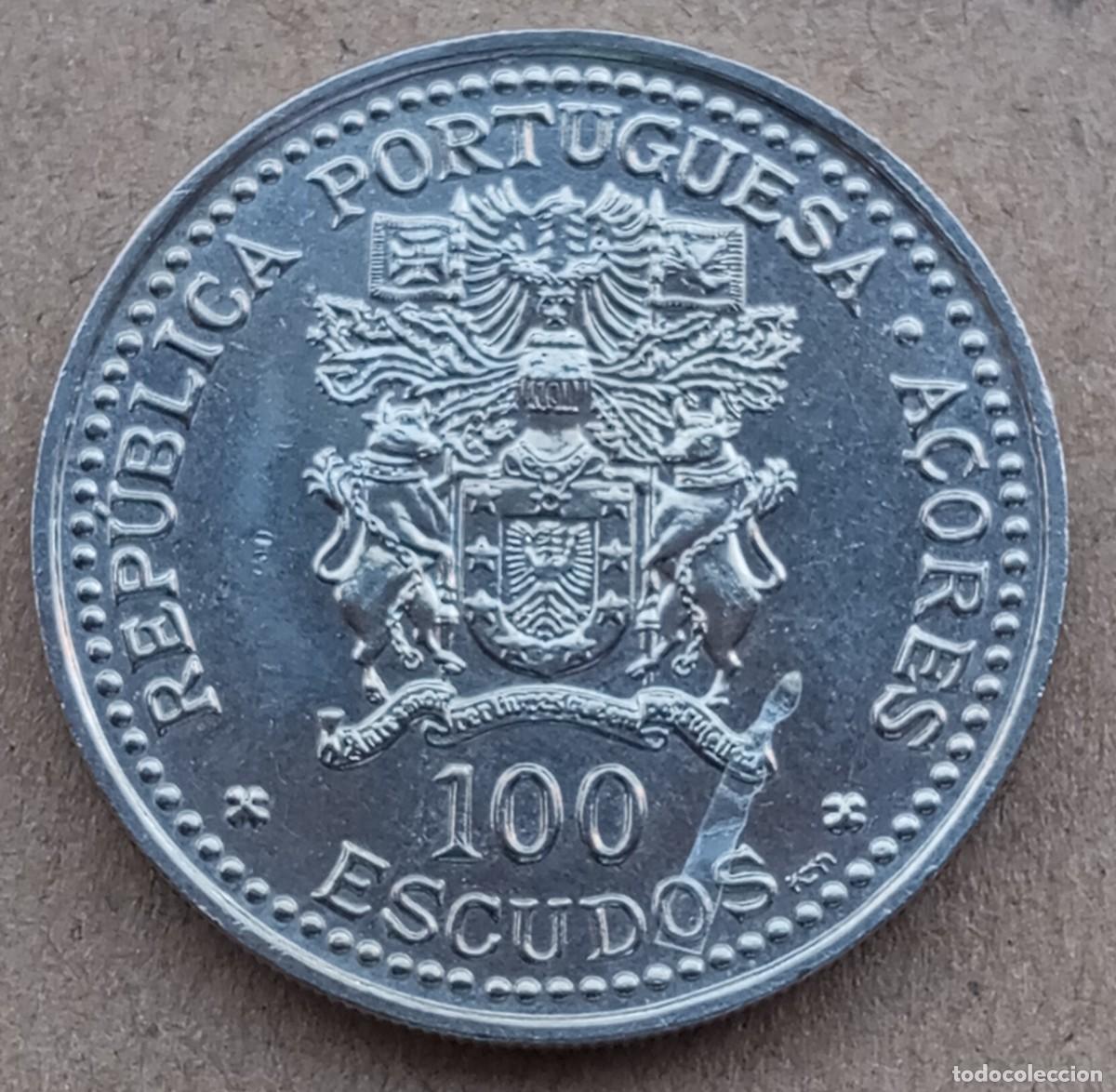 Monedas antiguas de Europa: LOTE N&ordm; 48 MONEDA DE LAS AZORES (SIN CIRCULAR)