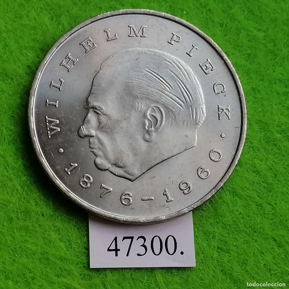 Monedas antiguas de Europa: Comunista, 20 marcos 1972 A ,Wilhelm Pieck, RDA , DDR