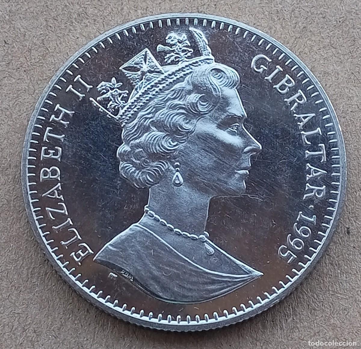 Monedas antiguas de Europa: LOTE N&ordm; 57 MONEDA DE GIBRALTAR (SIN CIRCULAR)