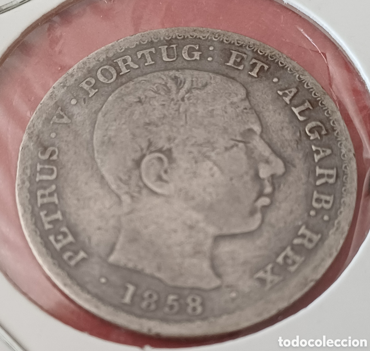 Monedas antiguas de Europa: Portugal 500 reis de plata
