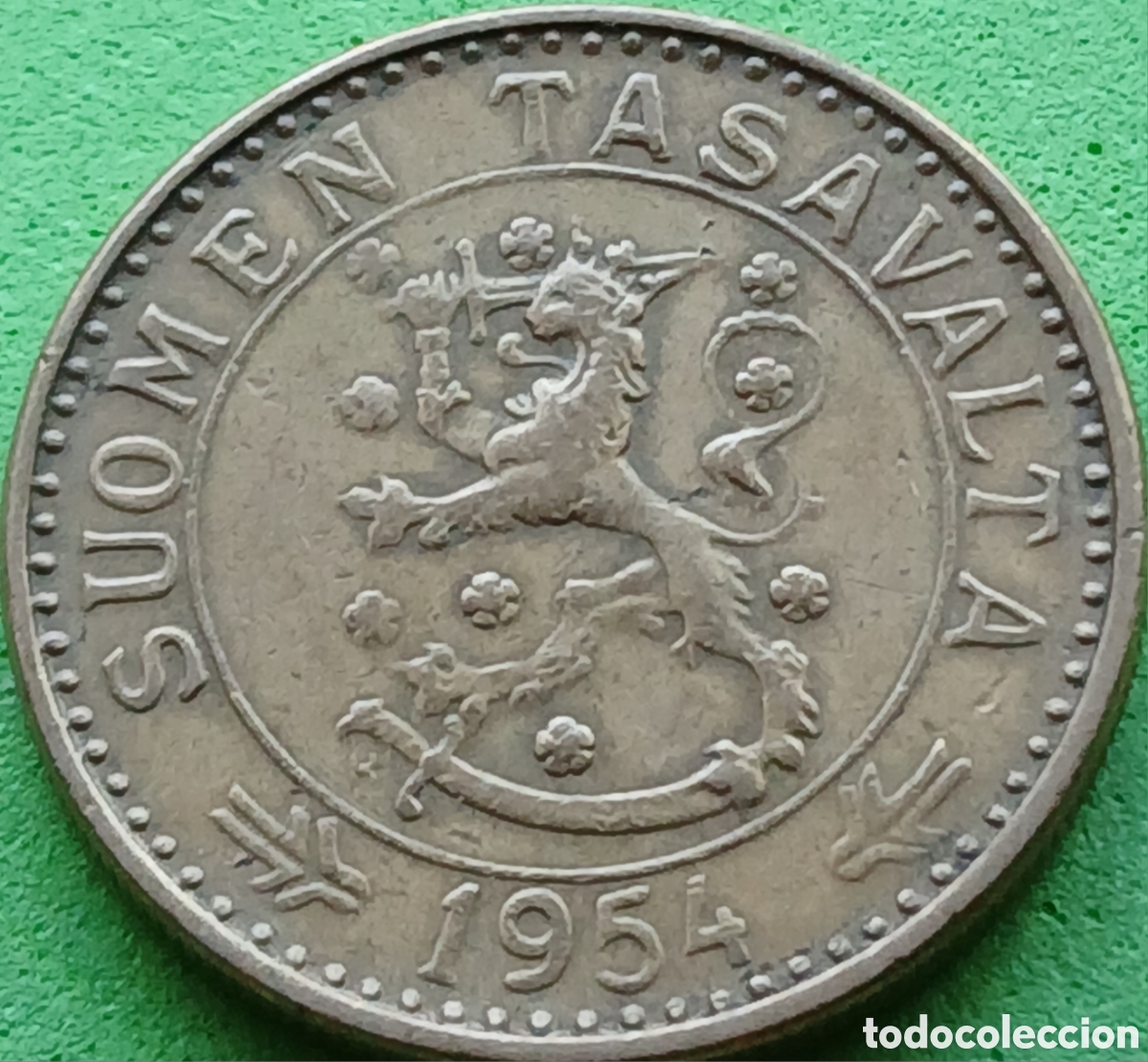 Monedas antiguas de Europa: Finlandia 20 marcos 1954 km#39