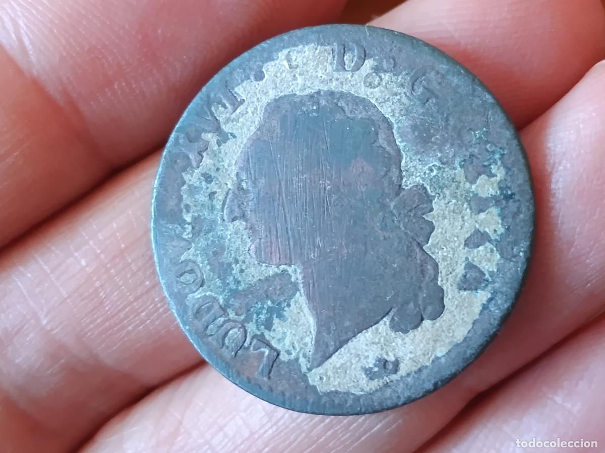 Monedas antiguas de Europa: Francia. Luis XVI 1789