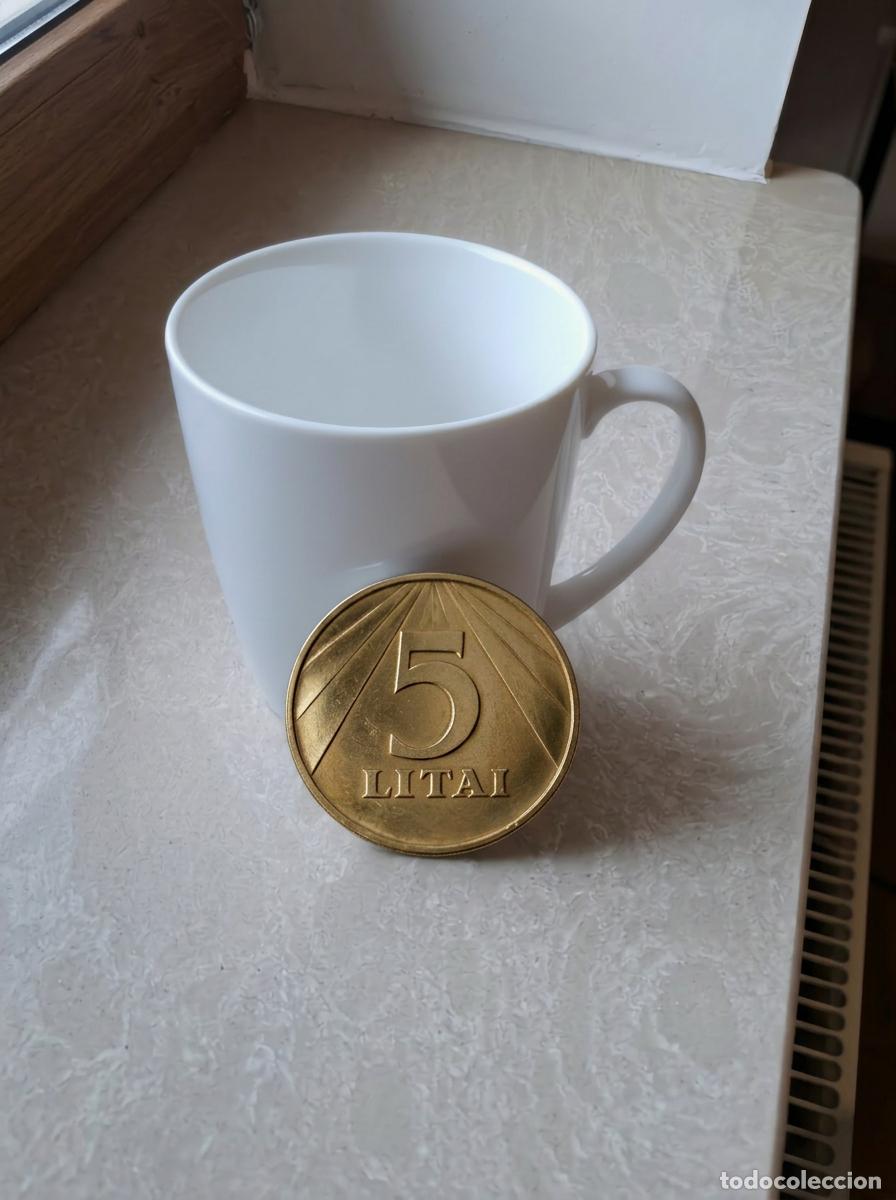 Monete antiche di Europa: 5 Litai Coin 1991 Lithuania