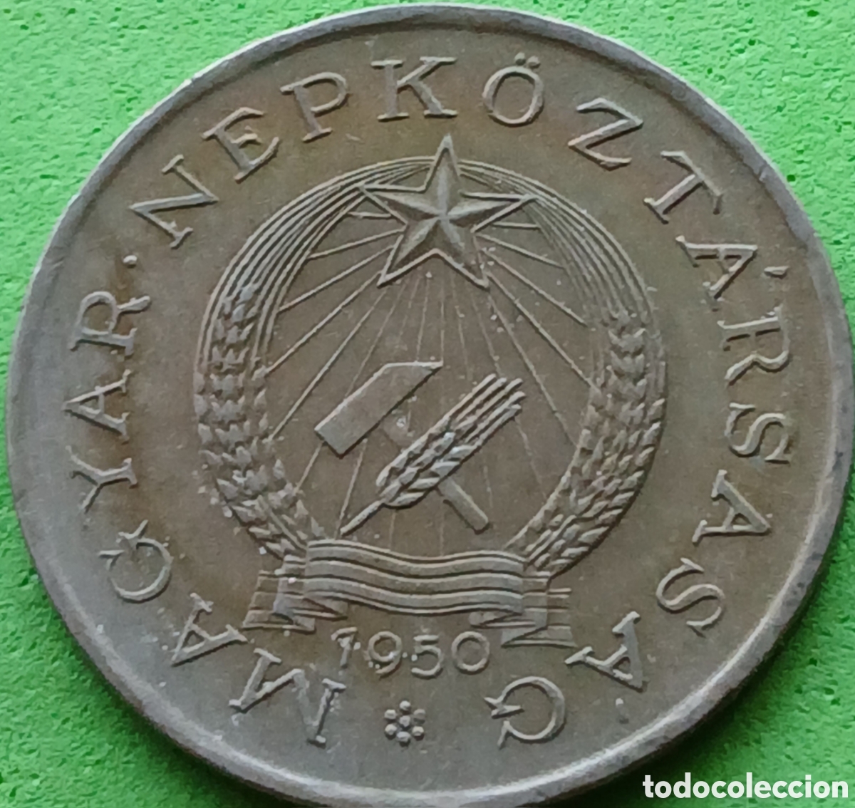 Monedas antiguas de Europa: Hungr&iacute;a 2 forint 1950 km#548